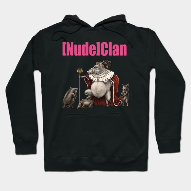 [Nude]Clan Season 3 Logo Hoodie by NudeClan